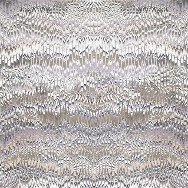 Stonewashed - Papier peint bleu Ashen, Non-Pasted, Ashen Blue, Faux Grasscloth