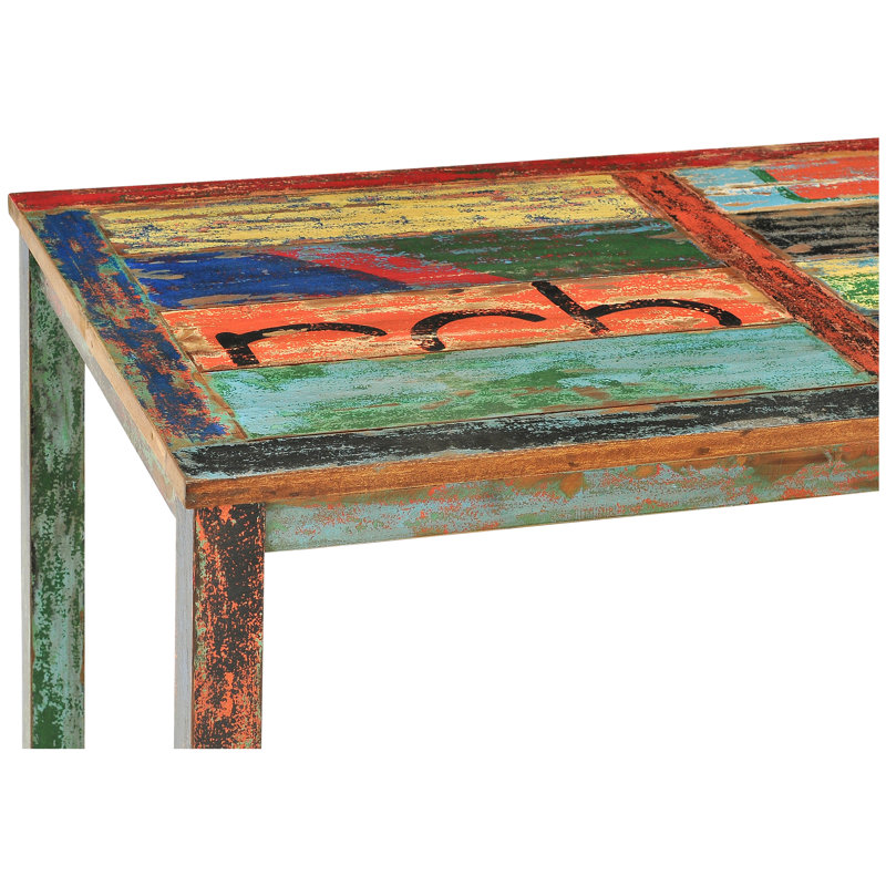 Marina Del Teak Solid Wood Dining Table