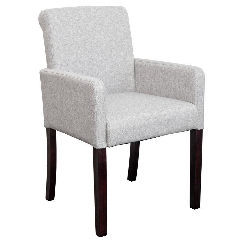 Burkley Upholstered Armchair, Grey