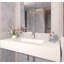 Lavabo de salle de bain mural rectangulaire minimaliste Boyter 36-1470964547