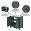 Meuble-lavabo simple 30 po avec lavabo-120394334