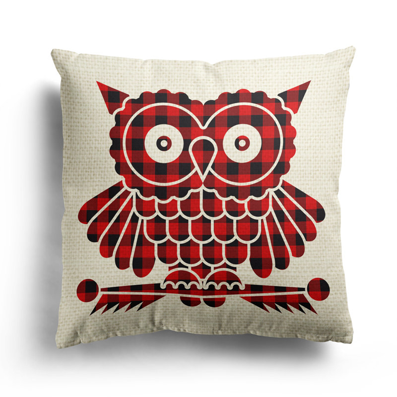 Coussin Owl - Buffalo