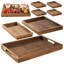 HKFUYULINTECHLIMITED Tray Solid Wood Divided Serving Dish