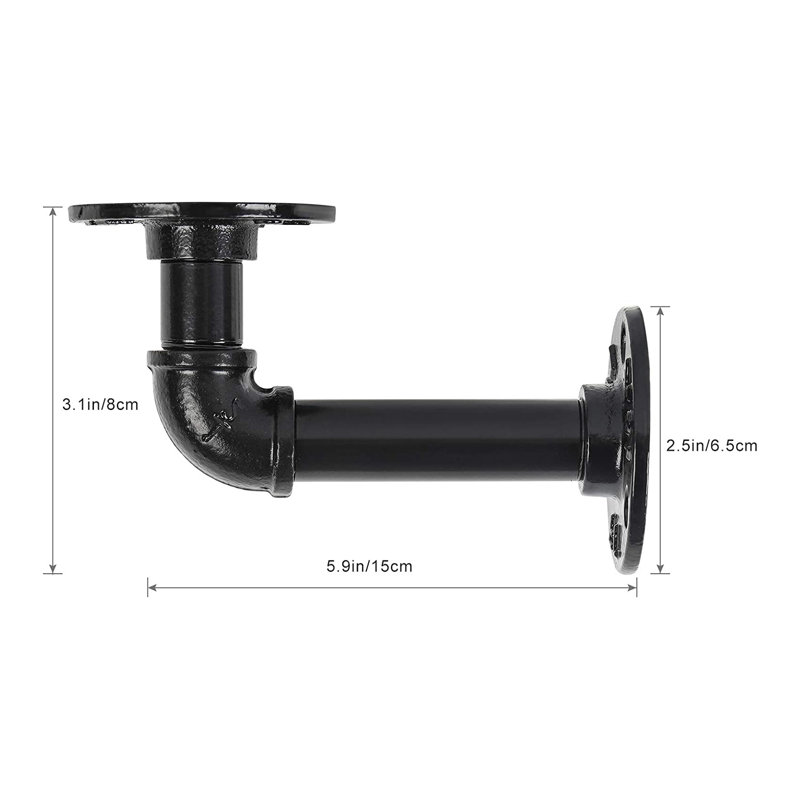 Areen Pipe Shelf Bracket
