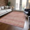 Tapis paprika intérieur / extérieur lavable à la machine Claudian ACN1653