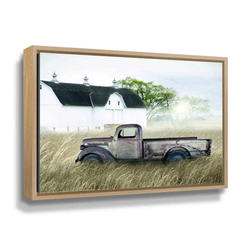 Timeless Truck Gallery, Cadre naturel flottant, H 14 po x l 18 po x P 2 po