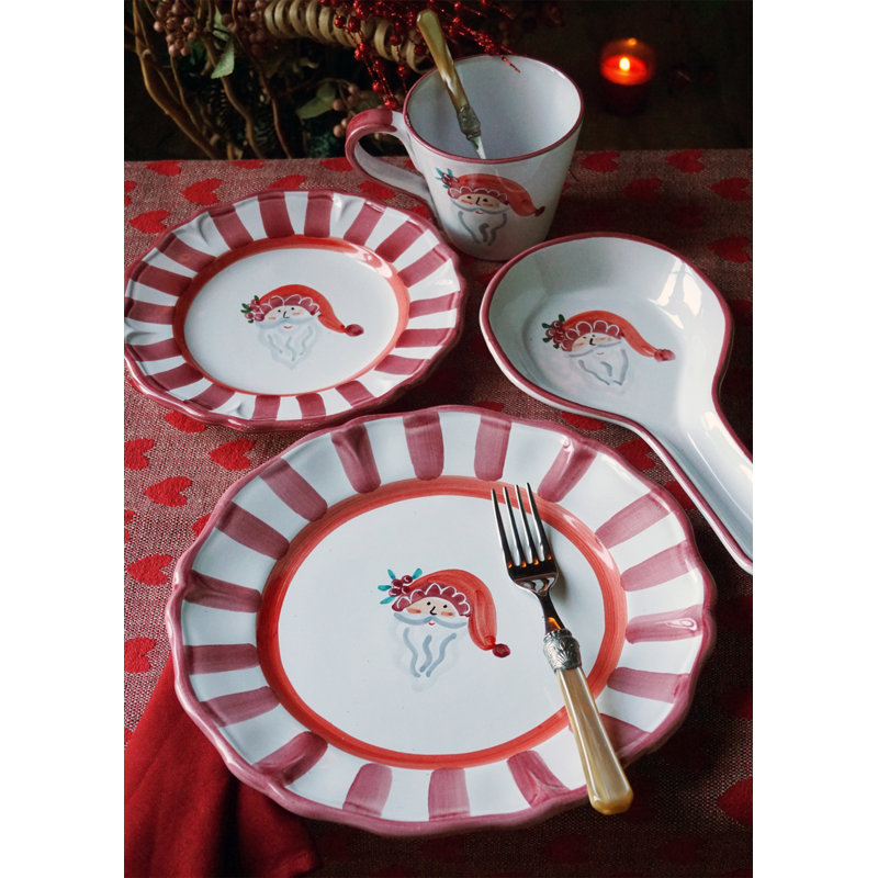 Babbo Natale Spoon Rest, Santa Claus