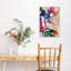 Art mural contemporain coloré-129476750