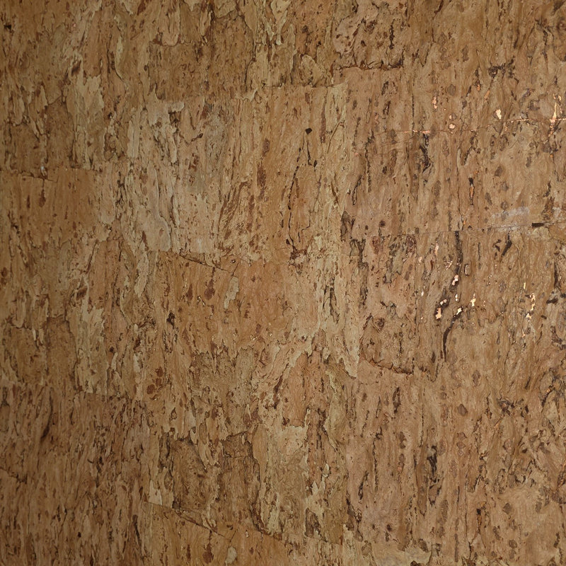 Papier peint éco texturé Real Natural Cork