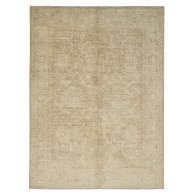 Davey Hand Knotted 8x10 Tan Rug