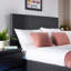 XR Living Ava Upholstered TV Bed with LED Lighting-109116947-109116949