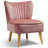 Tintah Velvet Slipper Chair-1348150241