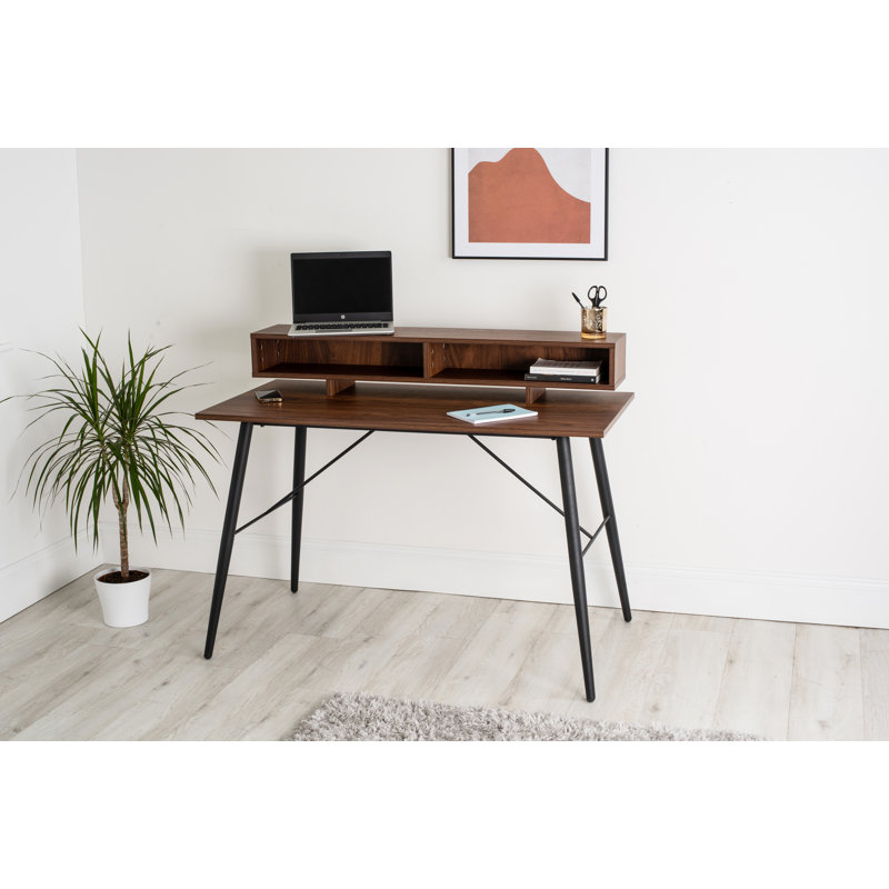 Metal Base Writing Desk