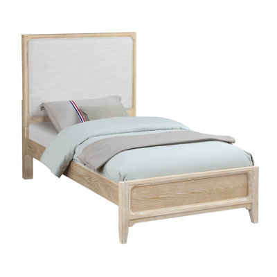 Westfield - Sand Upholstered Panel Tween Bed