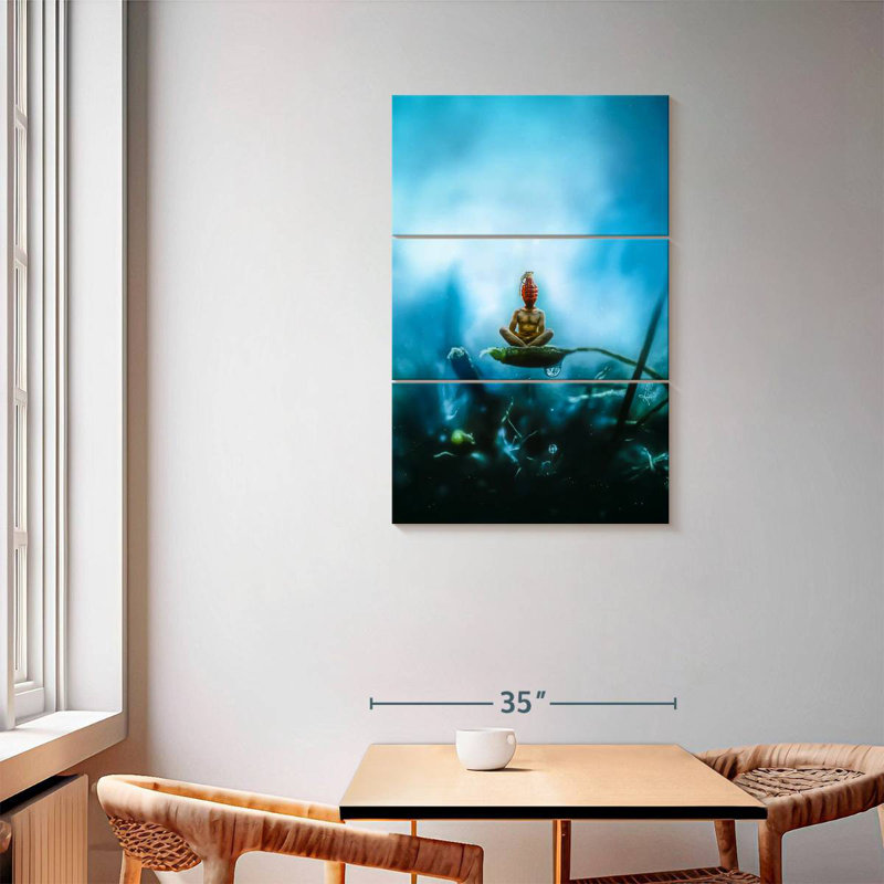 Kelan Temporary Peace, 57" H x 36" W