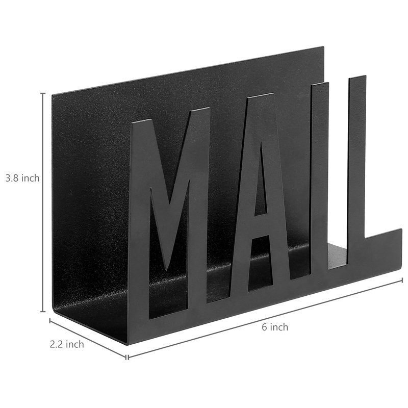 Afshin Metal MAIL Cutout  Paper Organiser