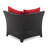Fionnula 6 Piece Rattan Sectional Seating Group With Sunbrella Cushion Covers-49352278