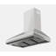 48in Pro Wall Chimney Hood Ss Rounded Lip 1000 Cfm