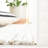 Pierceton Natural Fiber Hand Woven Cottn/Jute Striped Rug in Ivory/Black-1896612516