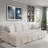 Convertible Sectional Sofa With A Movable Storage Ottoman-2075097507