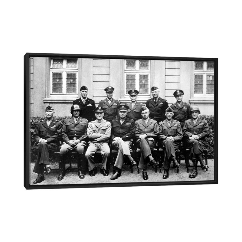 Reproduction de photo sur toile, H 18 po x l 26 po x P 1,5 po, Toile avec cadre noir, Pas de tapis