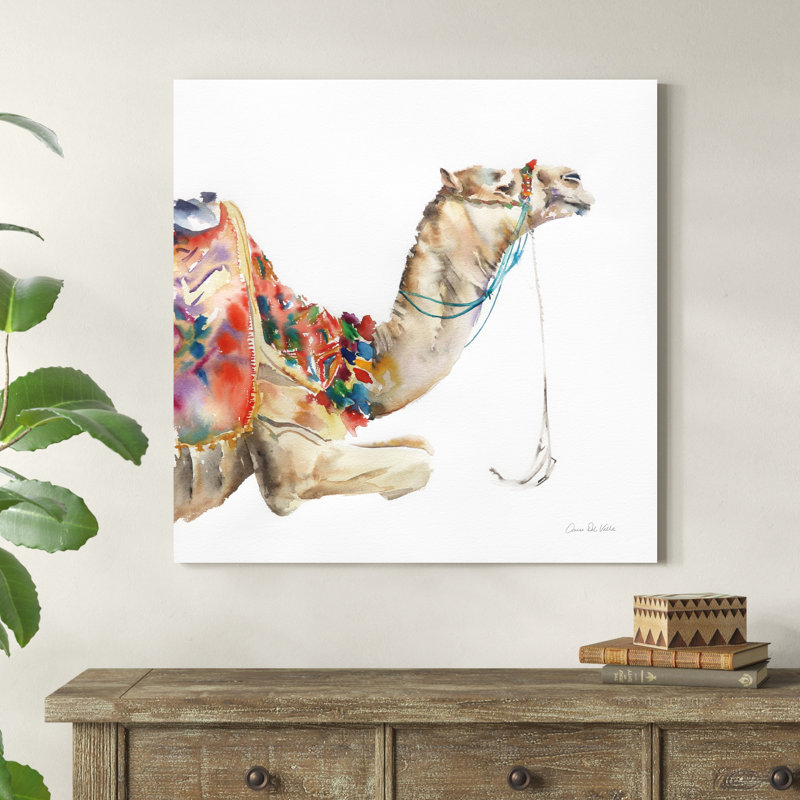 " Desert Camel I ", 36" H x 36" W x 1.25" D