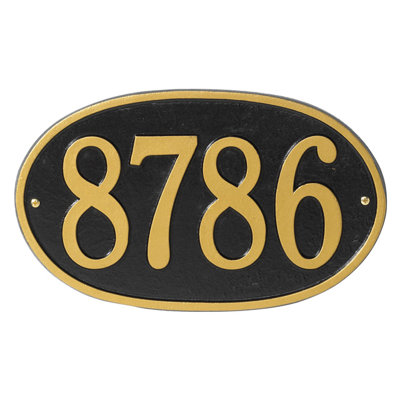 1-Line Wall Address Plaque
