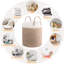 Fabric Laundry Hamper with Handles-2004876756