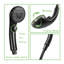 High Pressure 8'' Rainfall Dual Shower Head With 5 Ft Hose-No Extension Arm