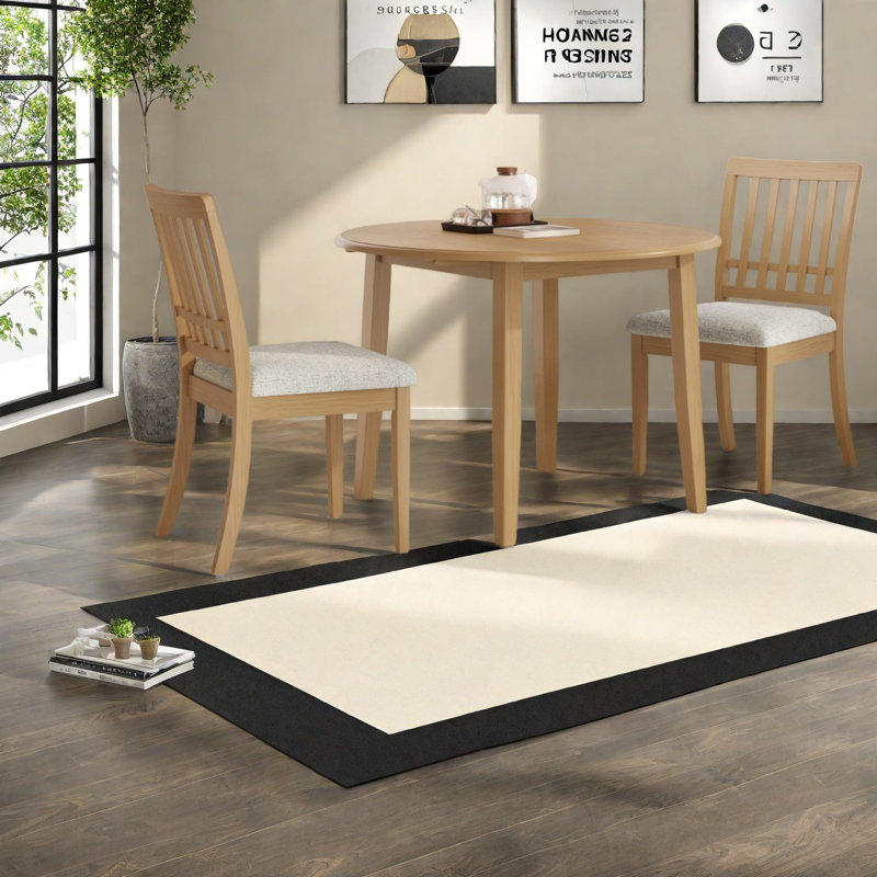 Ensemble table et chaises extensibles et gain de place (comprend la table et les chaises), en MDF et bois, style moderne pour petites cuisines