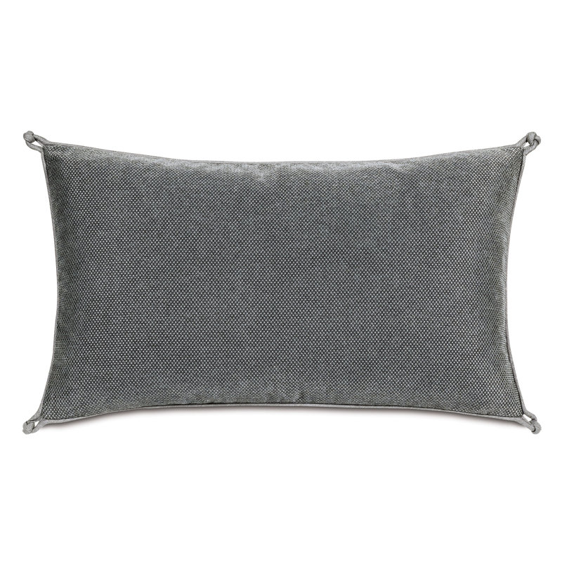 Housse et insert de coussin décoratif à nœuds turcs Elektra