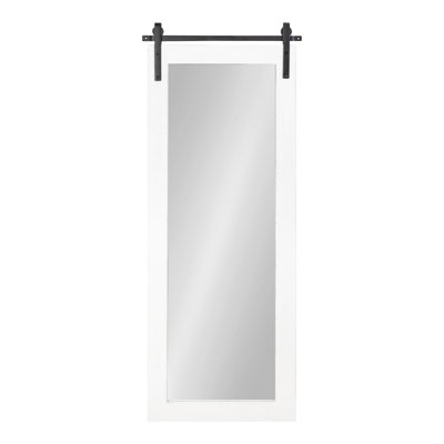 Dayanah Modern Farmhouse Distressed Accent Mirror