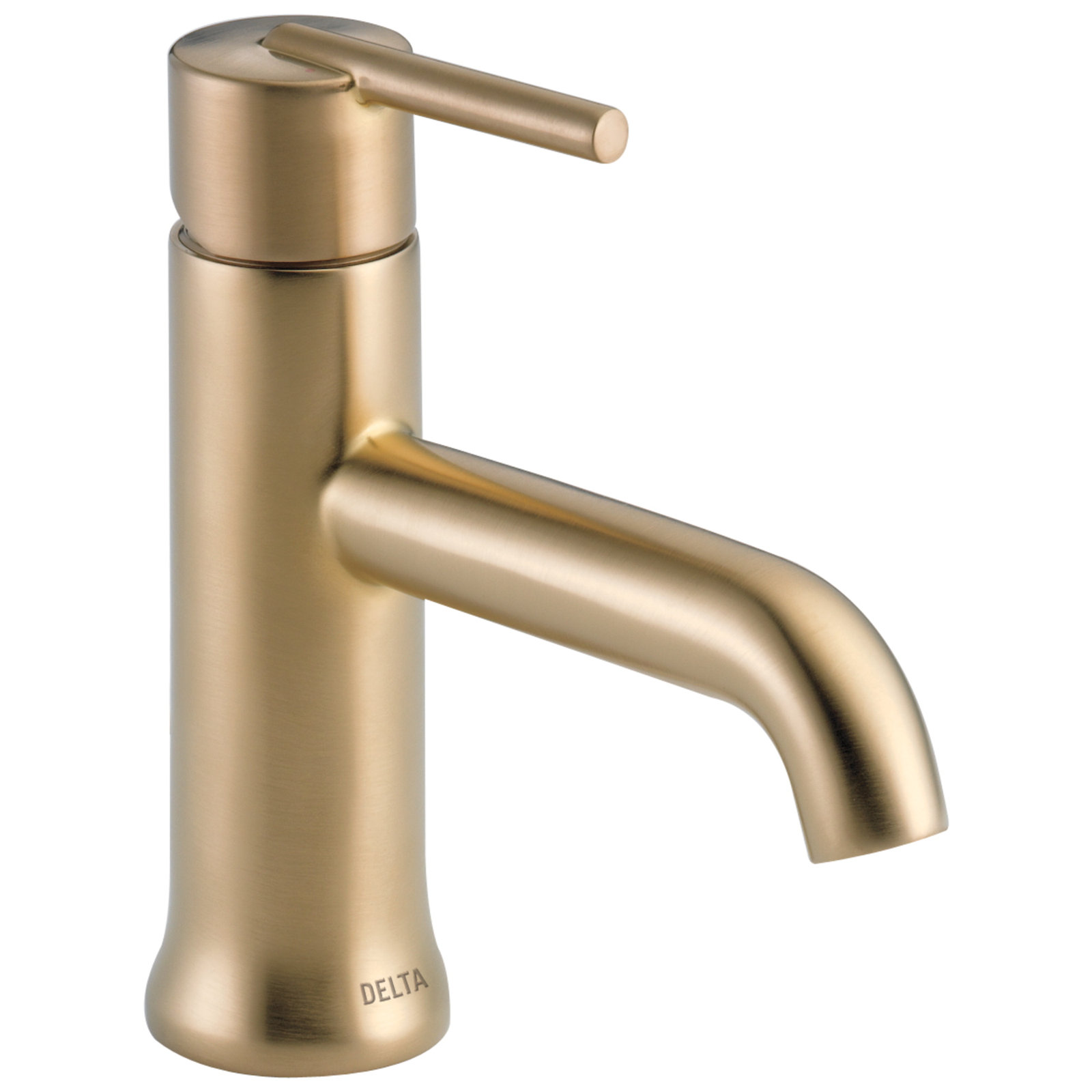 Trinsic Single-Handle Bathroom Faucet with Drain, Brilliance Champagne Bronze