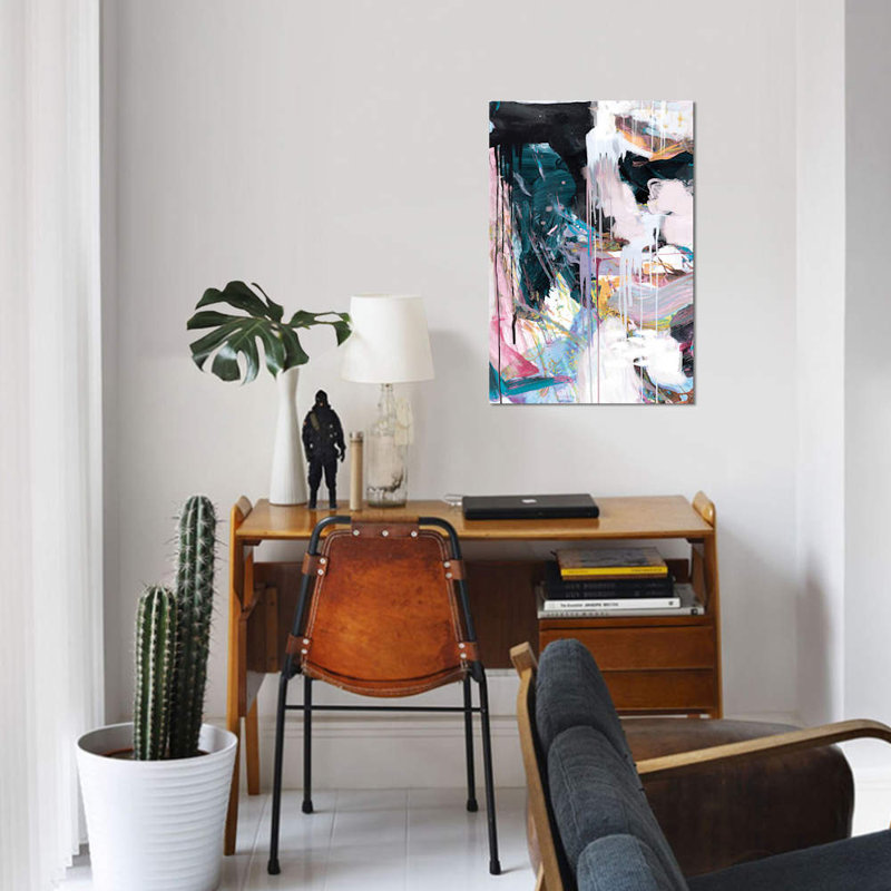 "Time Set I" par Dan Hobday - reproduction d'art sur toile tendue, H 18 po x l 12 po x P 1,5 po