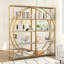 175cm H x 86cm W Metal Etagere Bookcase-116962893