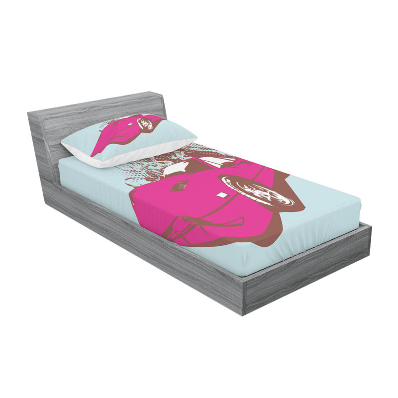 Microfiber Sheet Set, Twin XL Sheet Set with Fitted Sheet