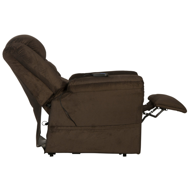 Preston Upholstered Lift Assist Recliner, Mocha