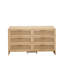 Armoire de coin en rotin 51,18 po-1732585645