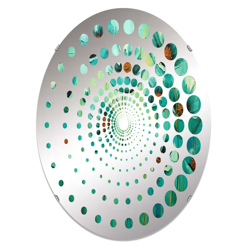 Miroir mural oval, 35,4 po x 23,6 po