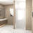 Nyla 32"x72" Pivot Shower Door with 1/4" Tempered Glass & Swinging Door-123254270