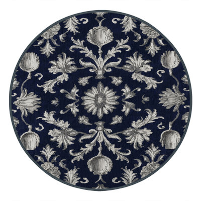 Tapis gris français lavable à la machine