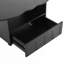 Table basse flexible de style crème avec 2 roues de frein-1702560852
