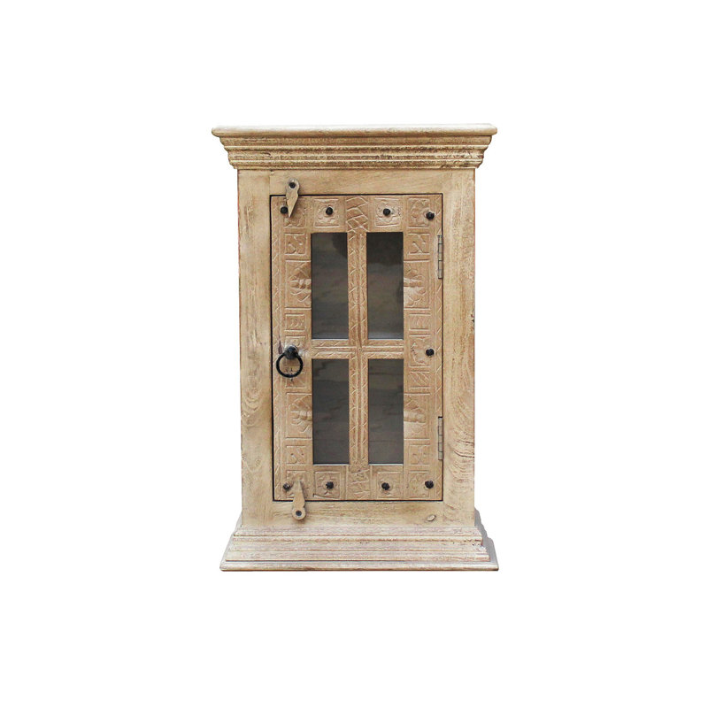 Gelincik Solid Wood Freestanding Standard Bathroom Cabinet