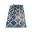 Tapis bleu à poils longs Delaili-2114679905