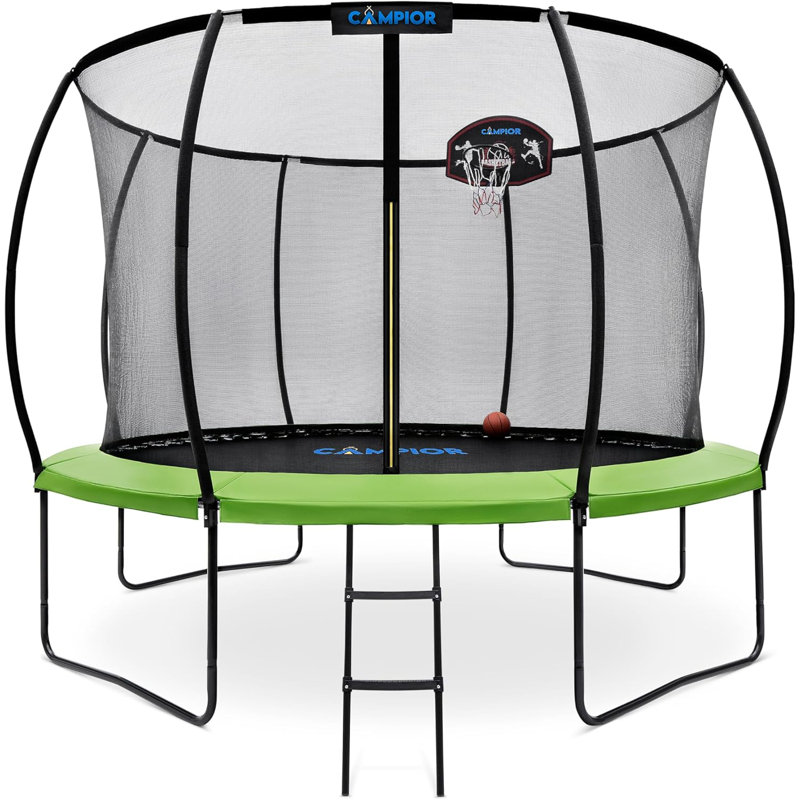 Bakken- Swiss Hexagon Fitness Trampoline, Green