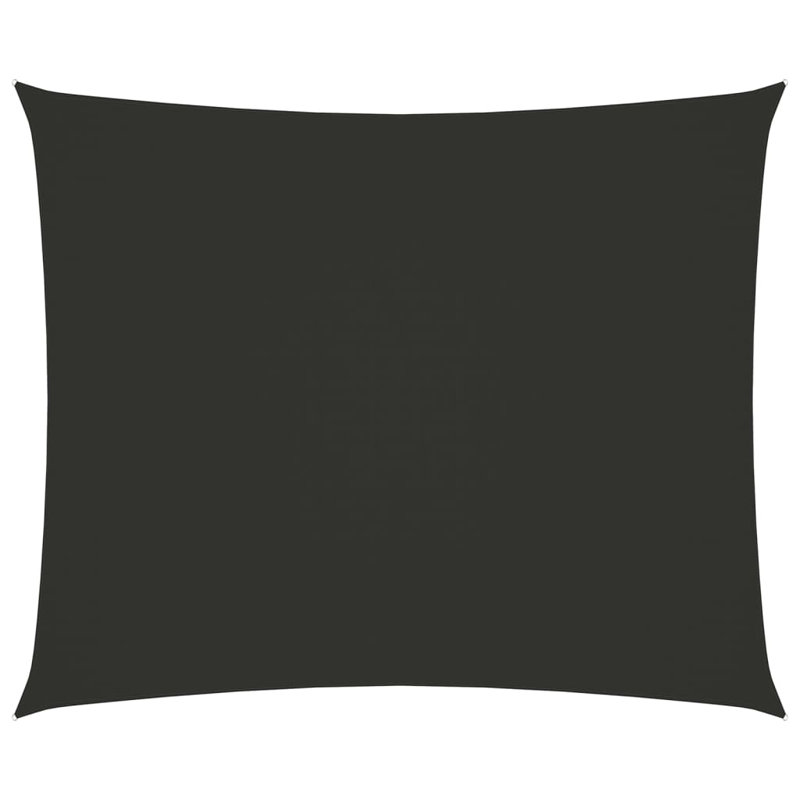 Pungoteague 4m x 6m Rectangular Shade Sail, Anthracite