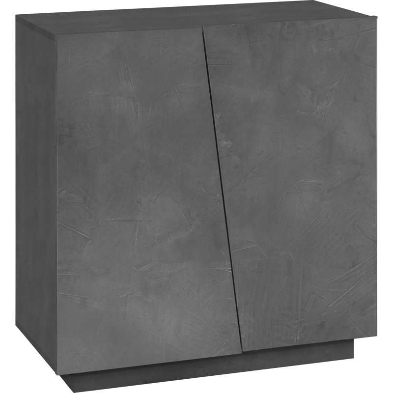 Taki 16 Pair Shoe Storage Cabinet, Black