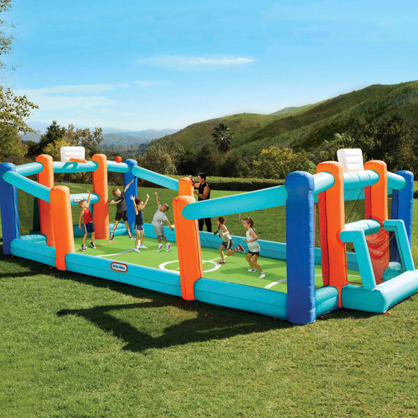 Inflatable volleyball #court #inflatablepools