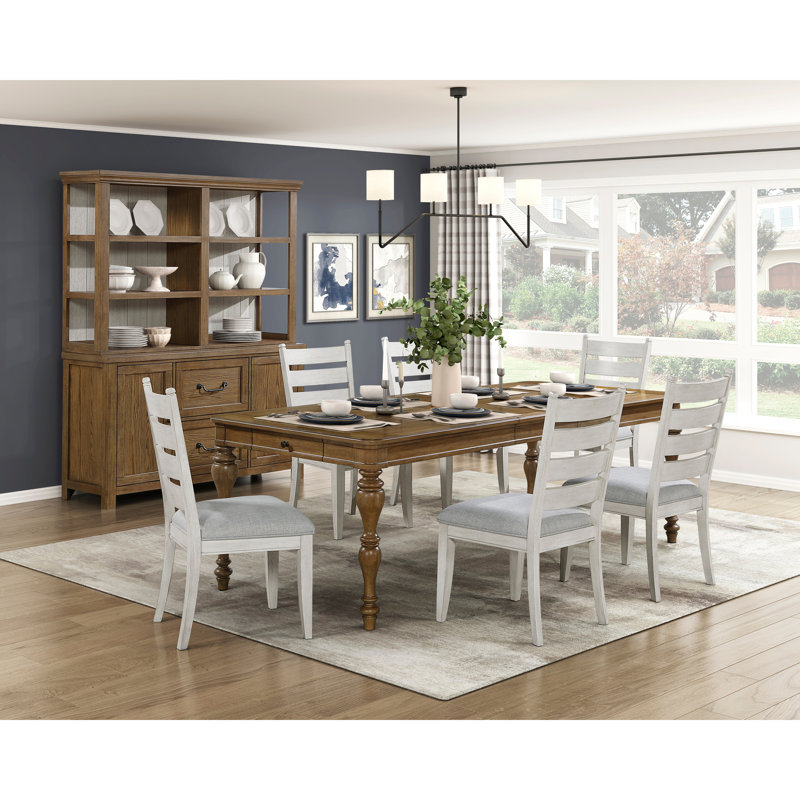 Ensemble de 2 chaises d'appoint Farmhouse