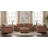 38" Upholstered Rectangular Ottoman - Urban Caramel-713835652